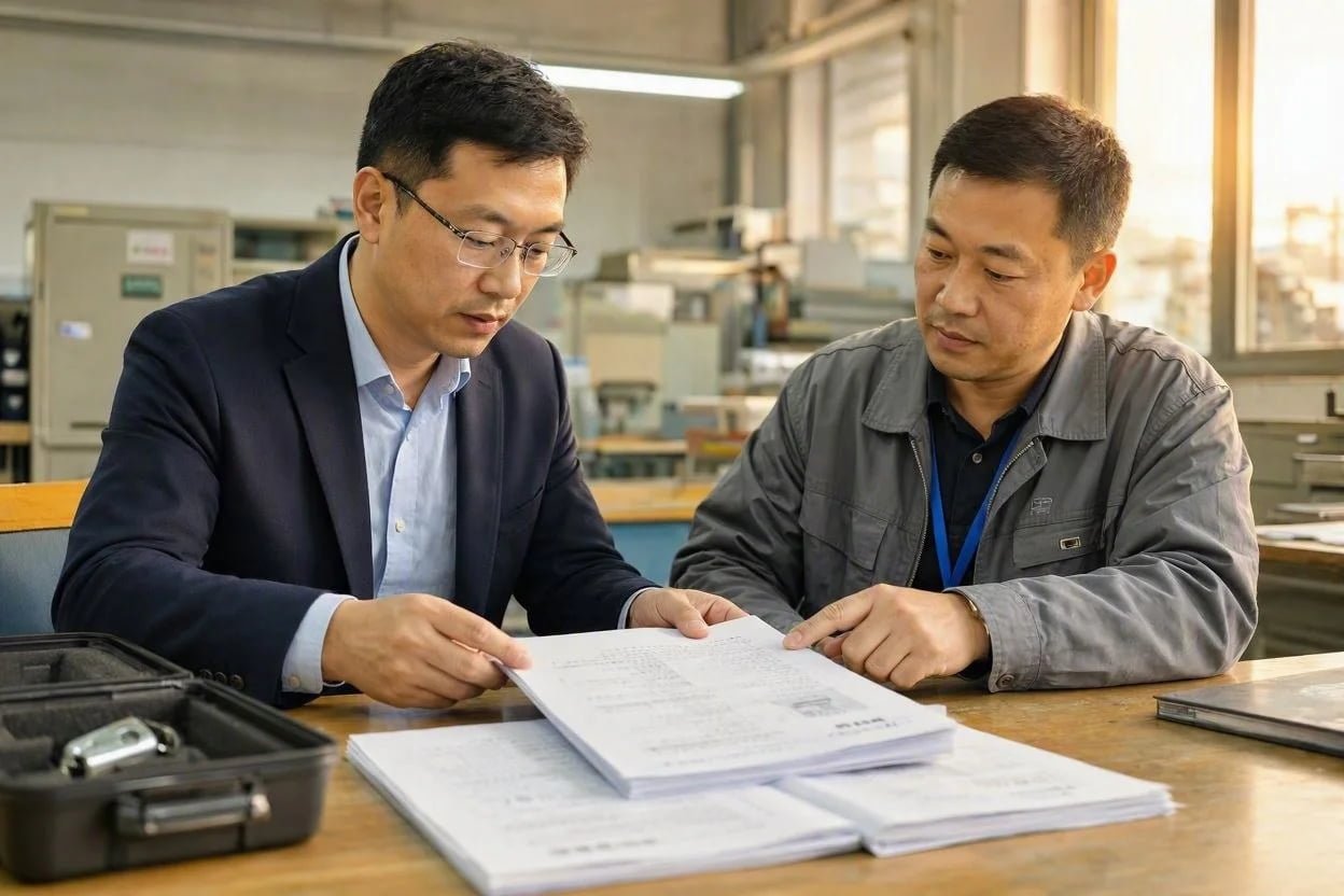 Factory audit inspection checklist for luggage OEM manufacturing