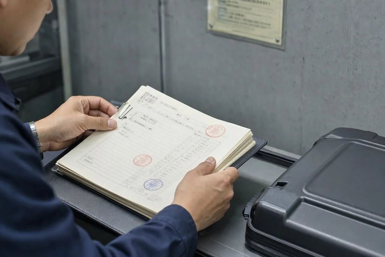 Quality management system documentation review during factory audit