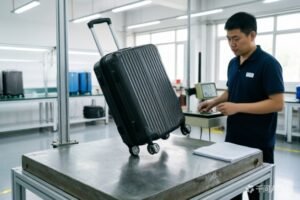 How Is Luggage Quality Tested Before Export? Drop Tests & QC Standards Explained