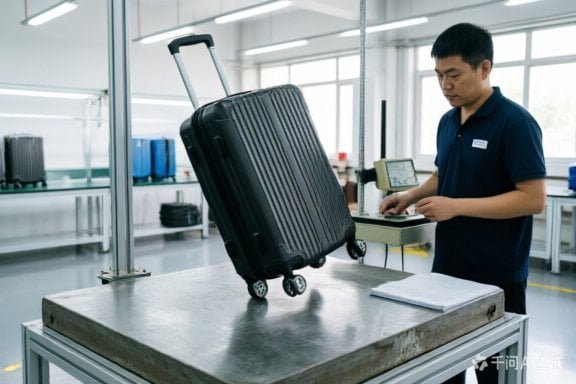 How Is Luggage Quality Tested Before Export? Drop Tests & QC Standards Explained