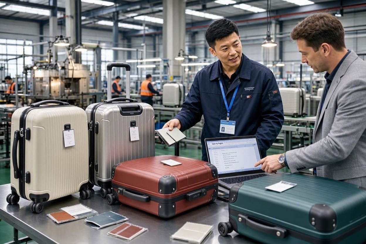 Comparing luggage supplier channels