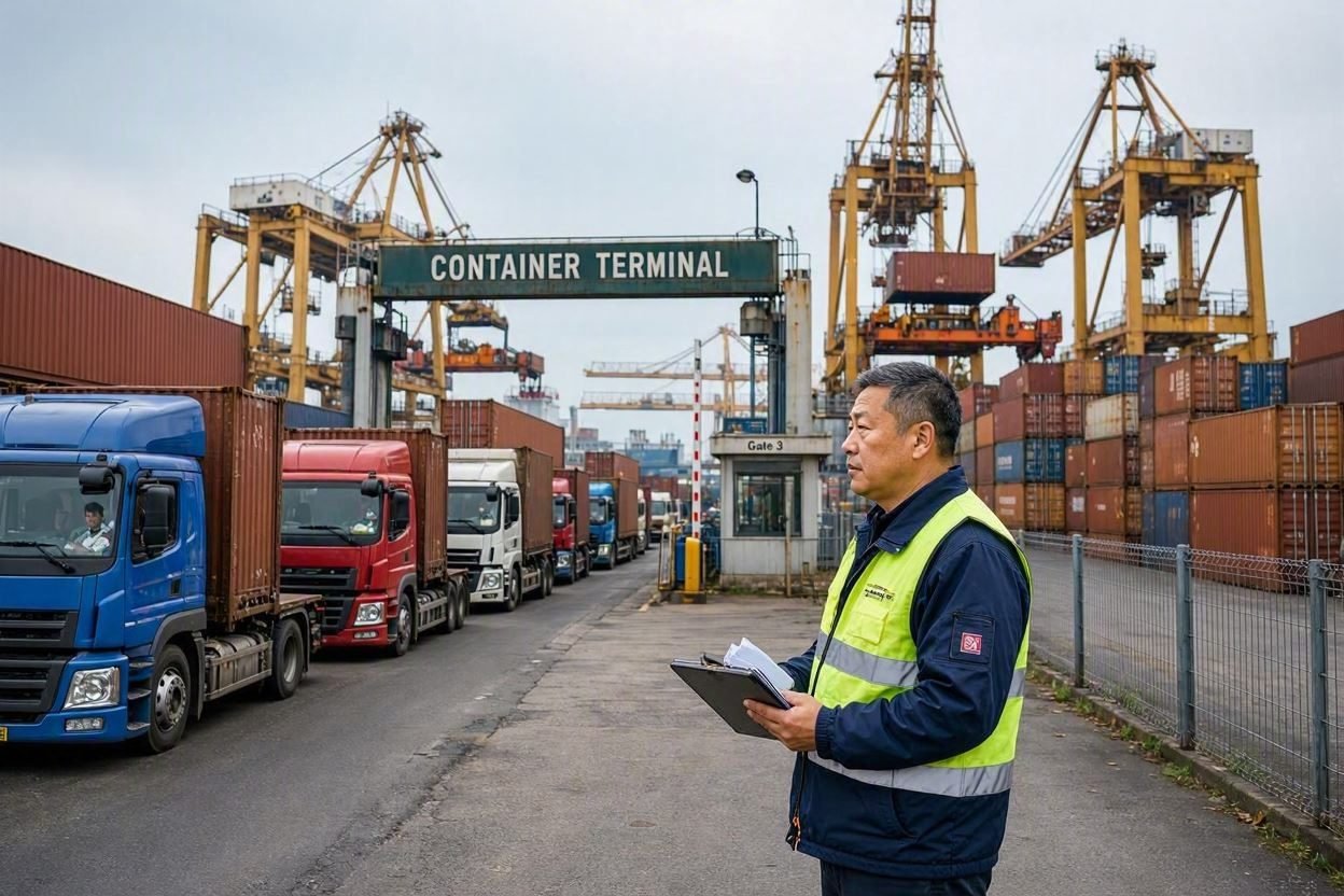 Port-specific logistics bottlenecks in China