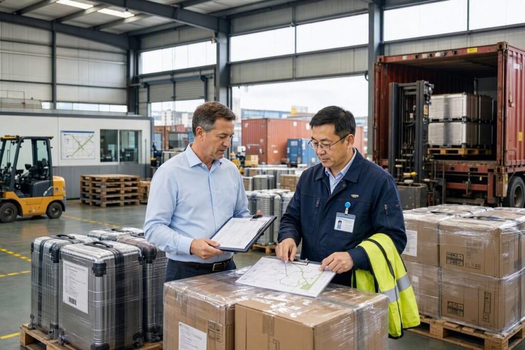 How Do You Avoid Inland Trucking Delays When Importing Luggage from China?