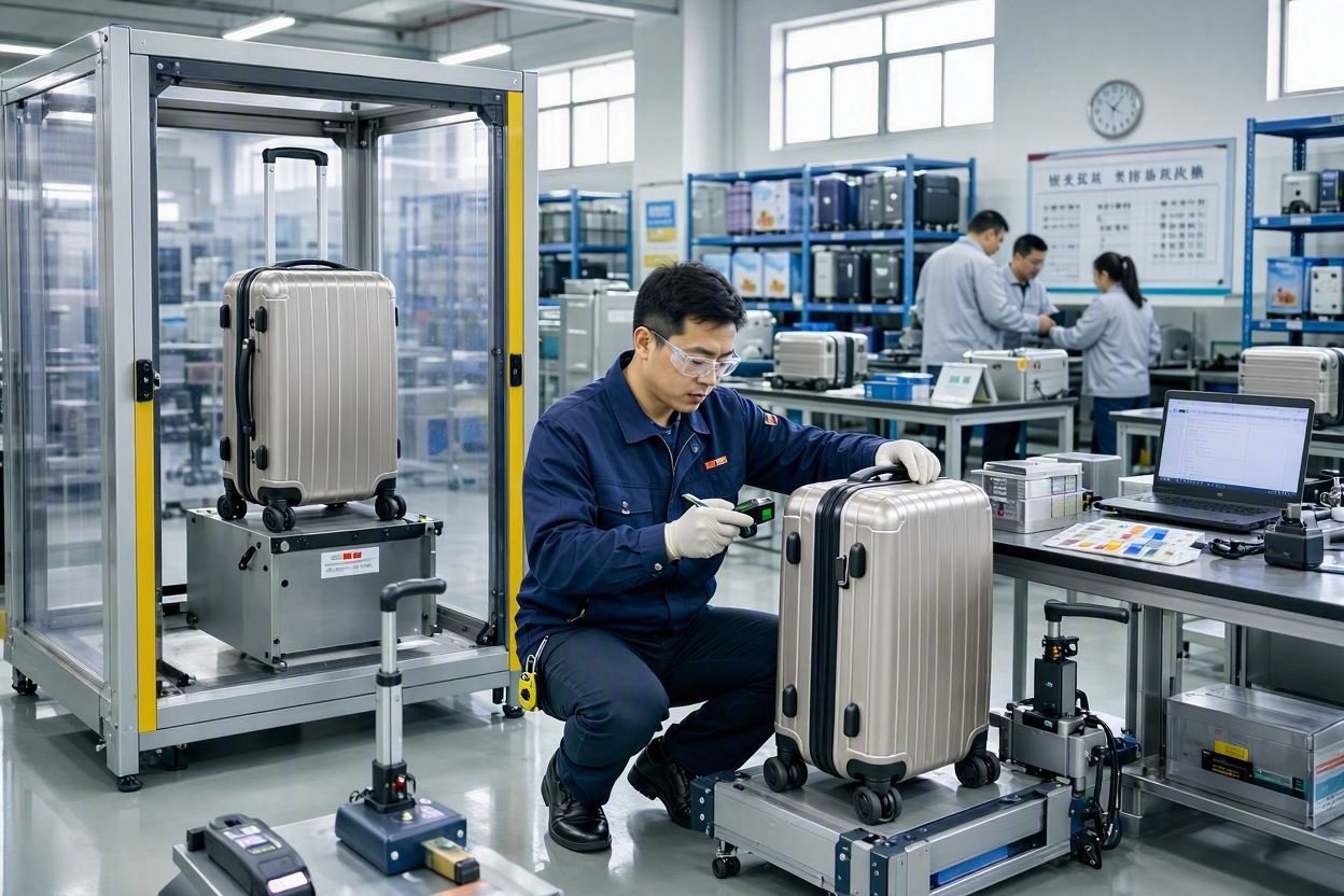 QC gates luggage buying strategy promo risk