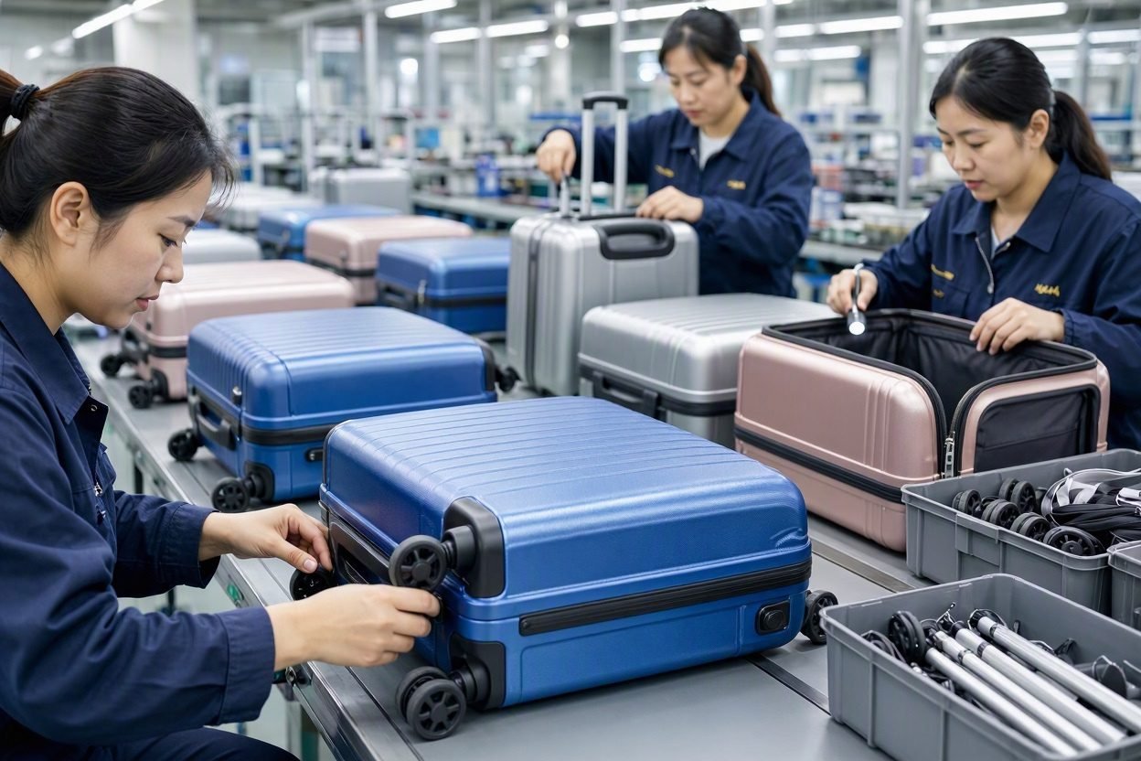luggage manufacturing in China