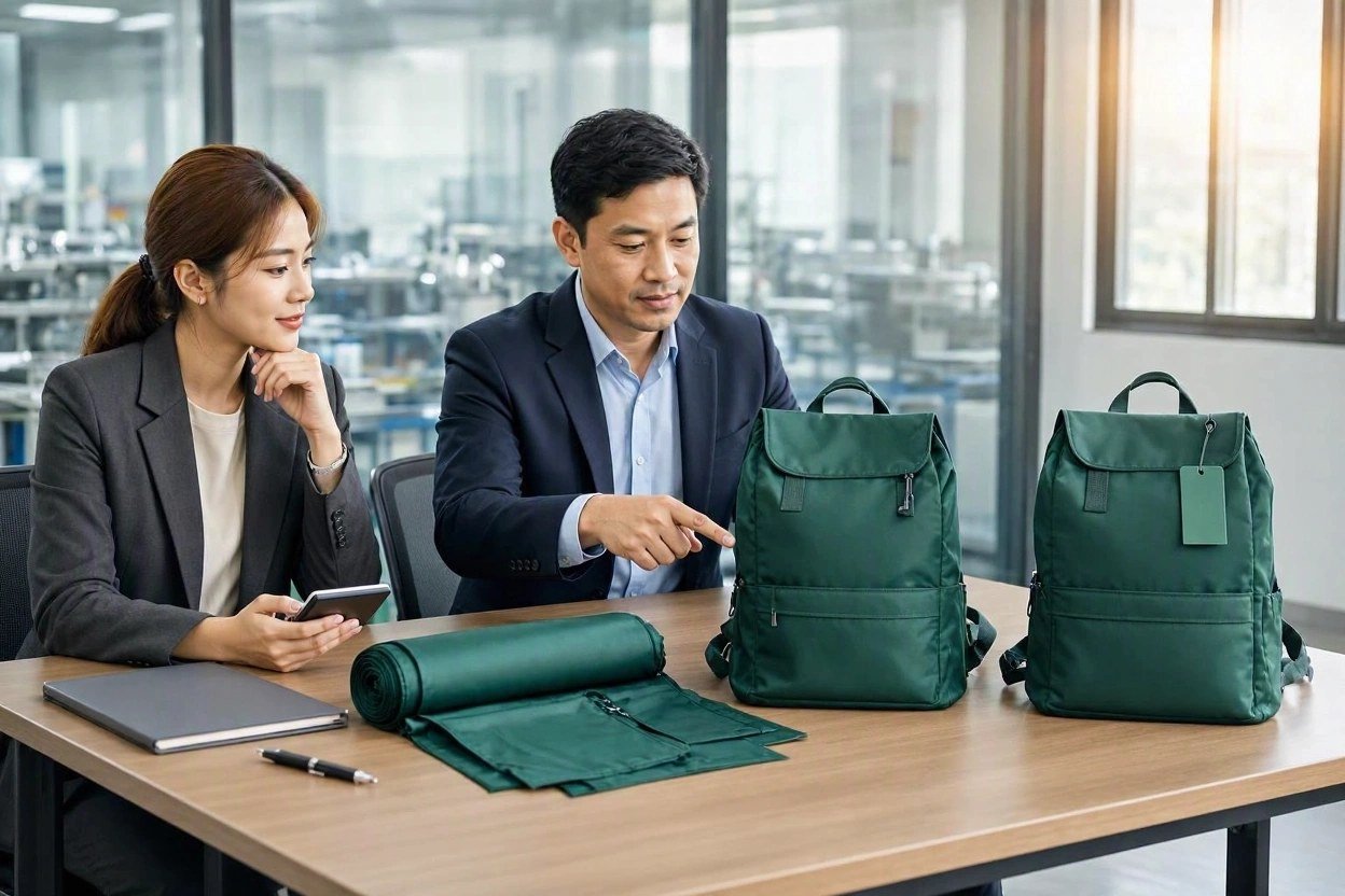 Negotiating payment terms for luggage sourcing