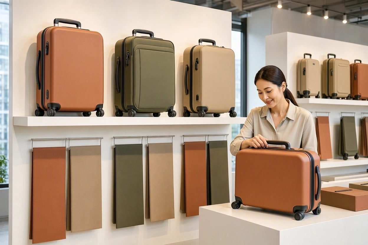 supplier collaboration luggage designs
