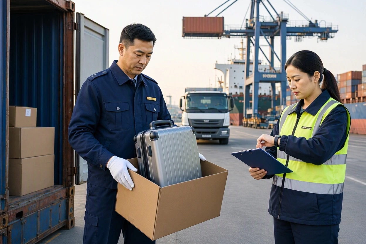 Logistics timeline efficiency near Shanghai