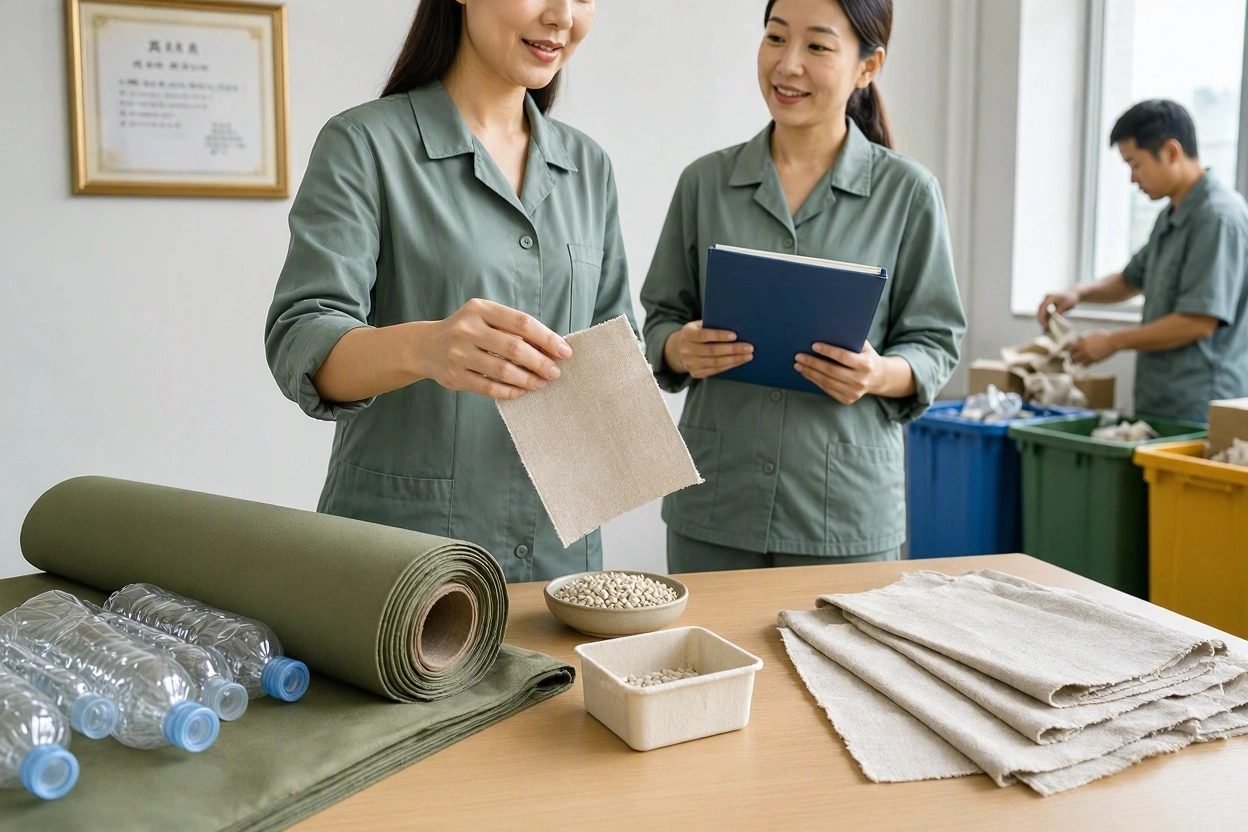 Sourcing eco-friendly luggage materials